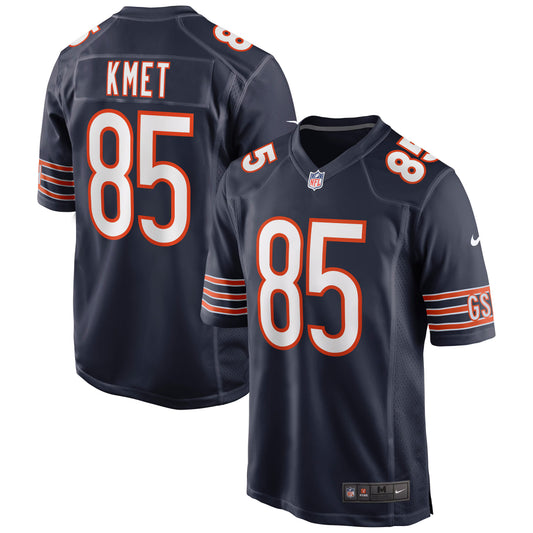 Chicago Bears Cole Kmet Navy Player Game Jersey