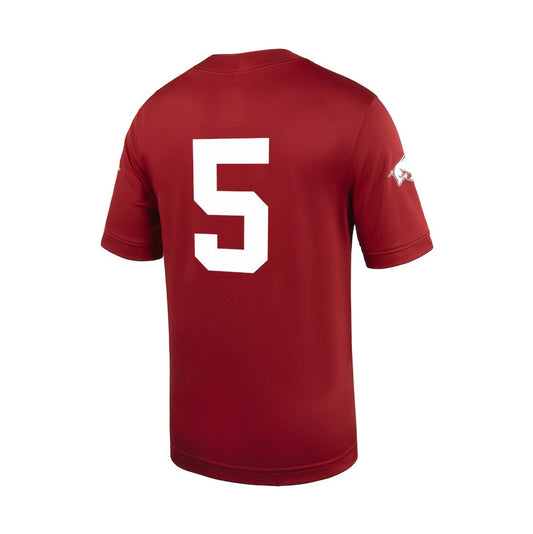 #5 A.Razorbacks Untouchable Football Jersey ｿｽ?Cardinal Stitched American College Jerseys