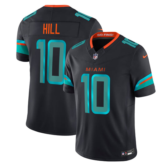 Miami Dolphins Tyreek Hill Pitch Blue 2025 Rivalries Collection Limited Jersey