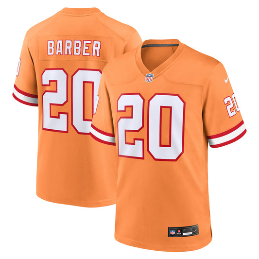 Tampa Bay Buccaneers Ronde Barber Orange Retired Player Alternate Game Jersey