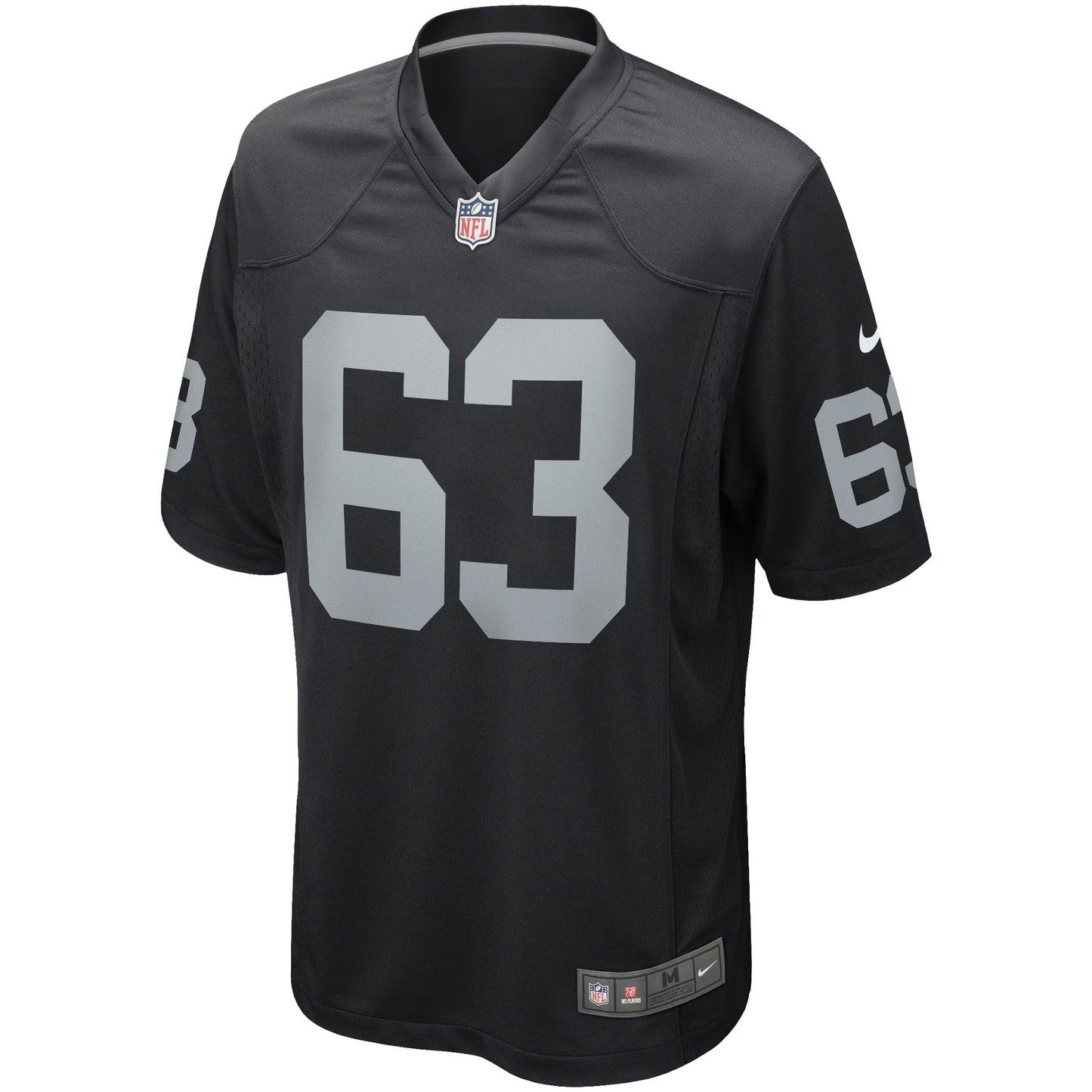 Las Vegas Raiders Gene Upshaw Black Game Retired Player Jersey