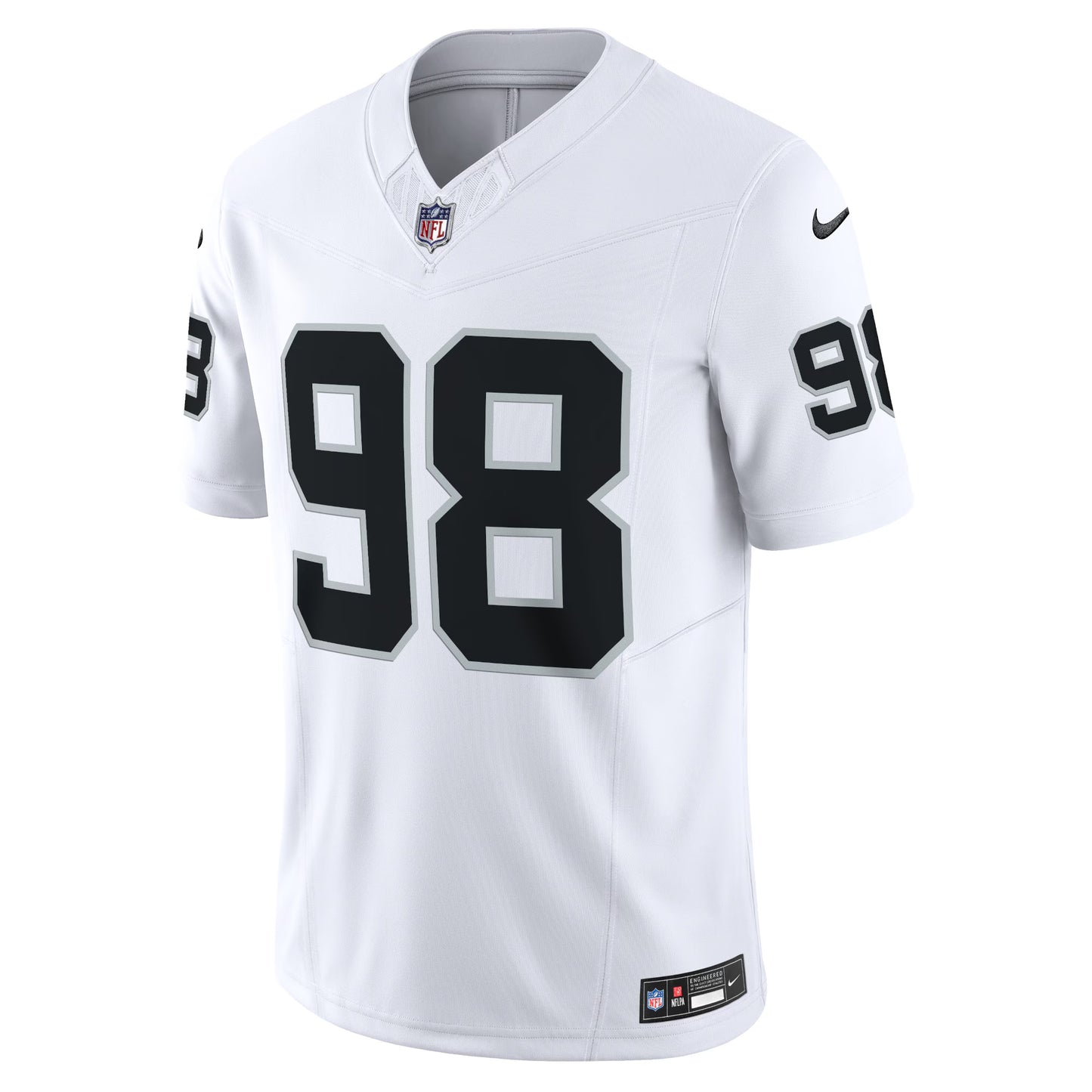 Las Vegas Raiders Maxx Crosby White Vapor F.U.S.E. Limited Jersey