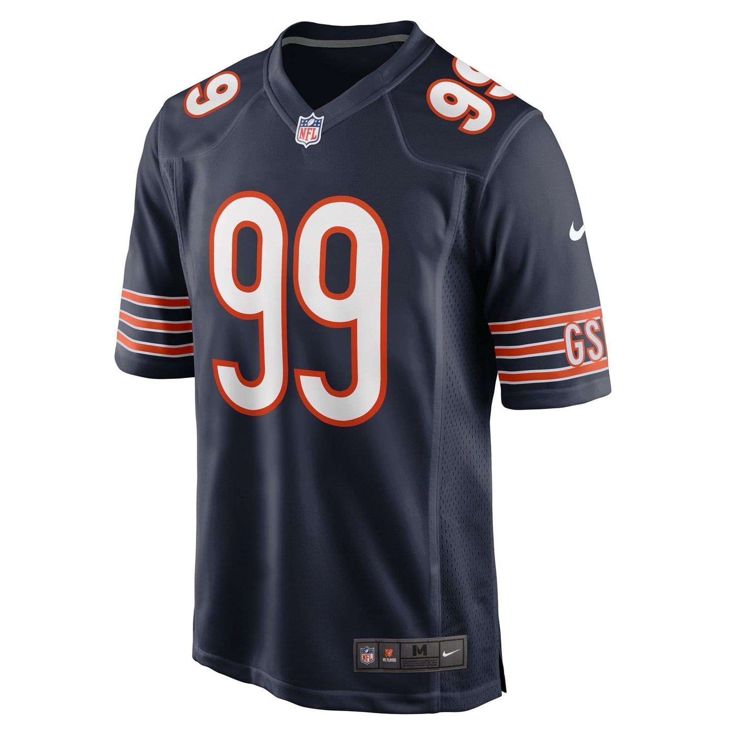 Gervon Dexter Sr Chicago Bears Nike Team Game Jersey -  Navy