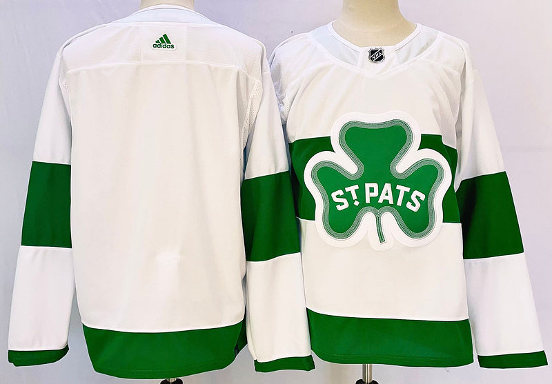 Men's Toronto Maple Leafs White Blank jersey