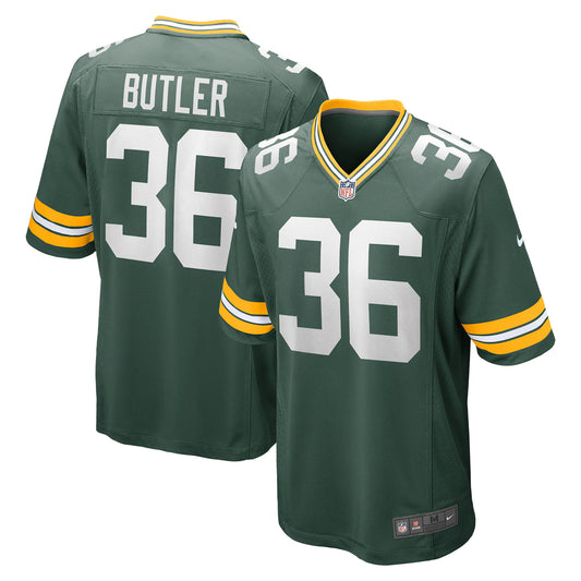 Green Bay Packers LeRoy Butler Green Retired Player Game Jersey