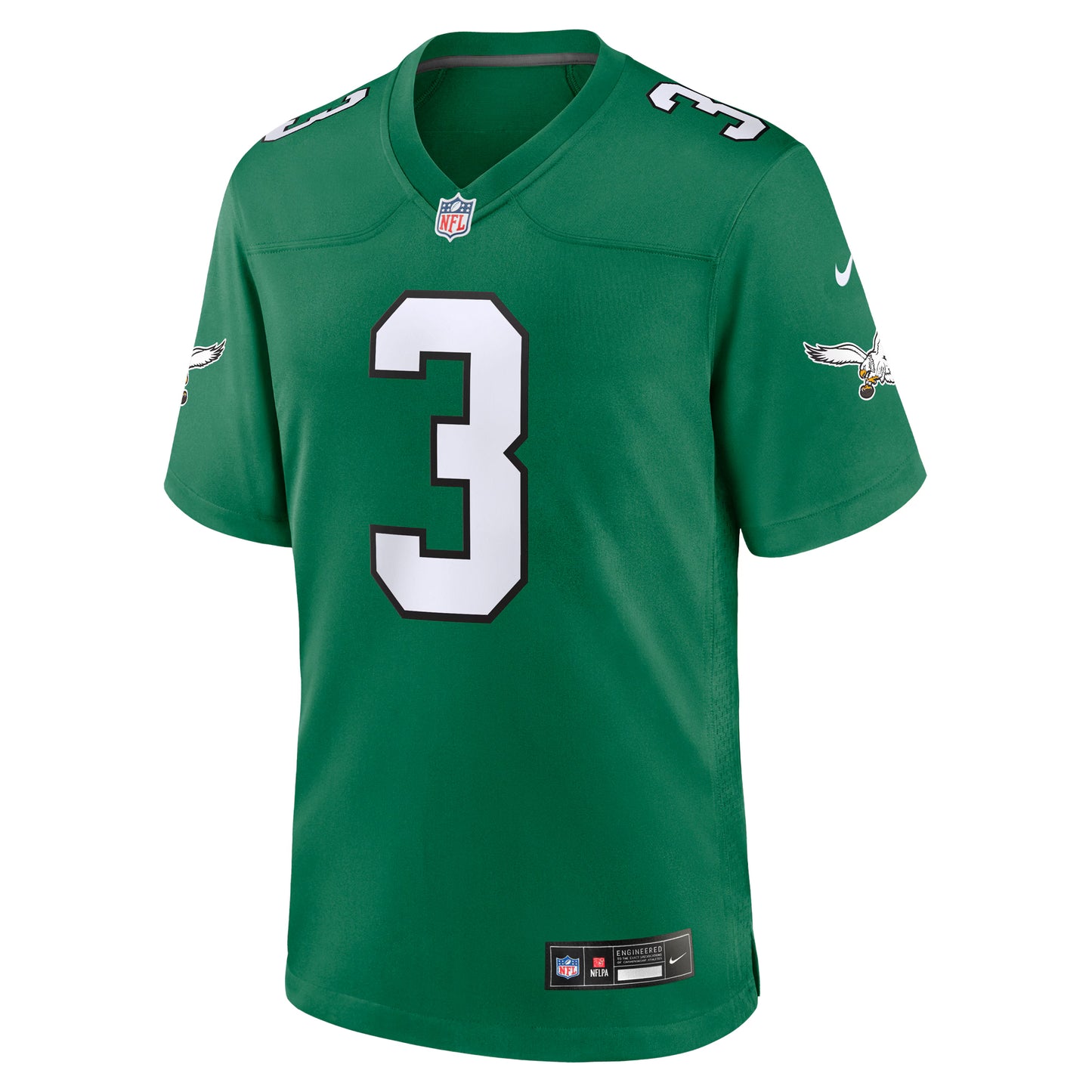 Philadelphia Eagles Nolan Smith Kelly Green Alternate Game Jersey