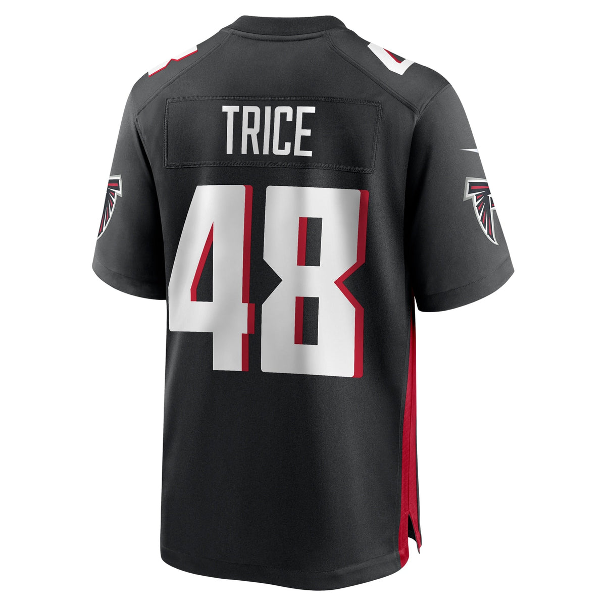 Bralen Trice Atlanta Falcons Nike Team Game Jersey -  Black