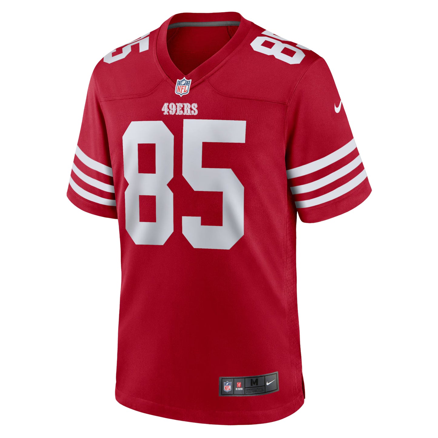 San Francisco 49ers George Kittle Scarlet Team Game Jersey