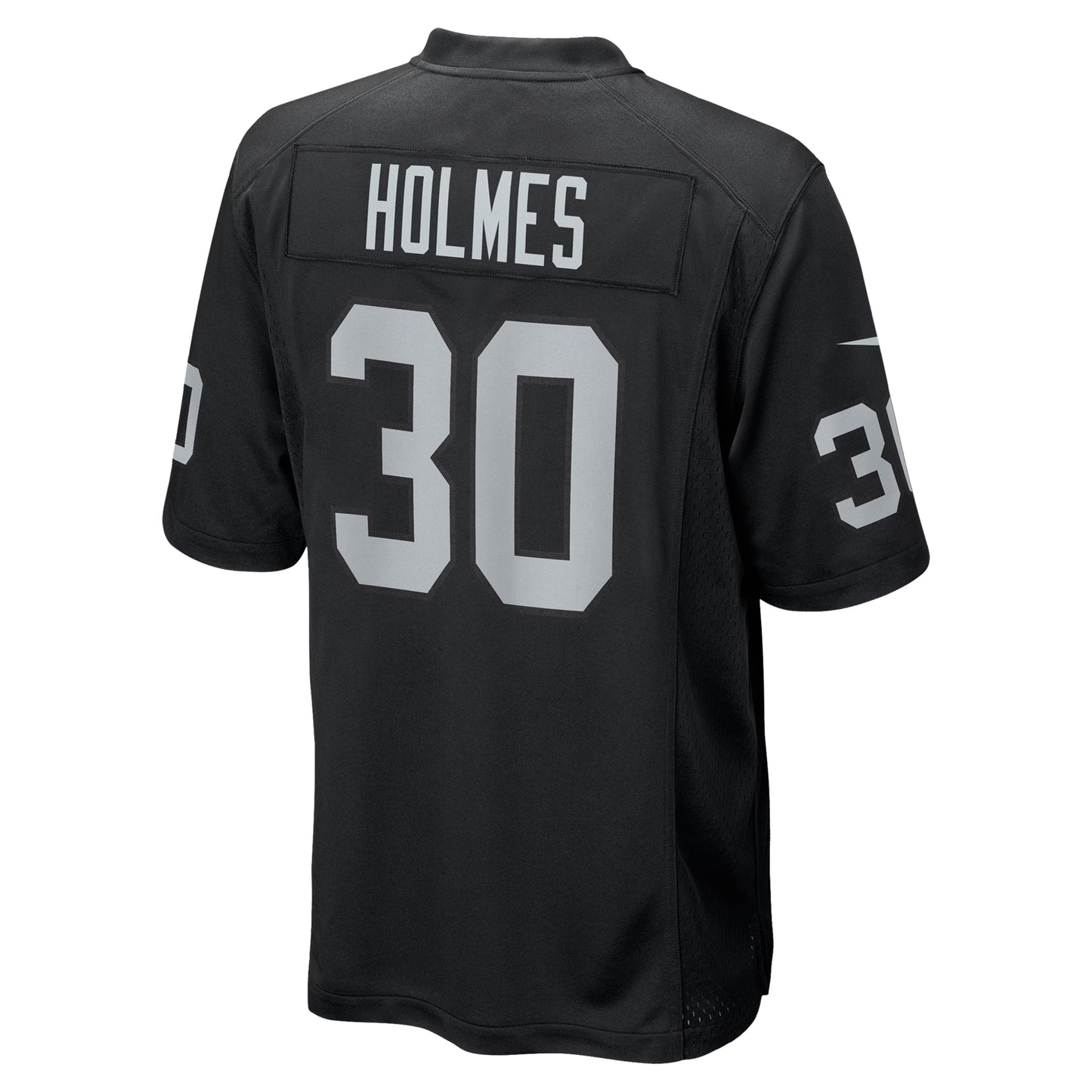 Las Vegas Raiders Darnay Holmes Black Team Game Jersey
