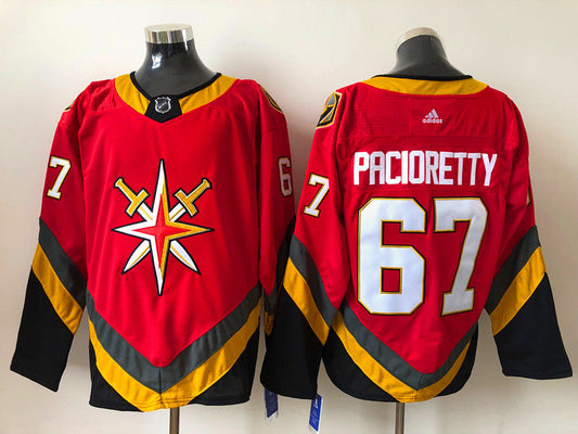 Men's Vegas Golden Knights Max Pacioretty #67 Red Breakaway Player jersey