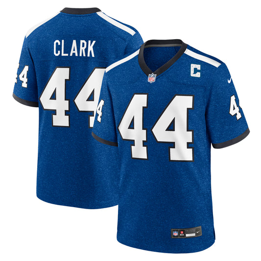 Indianapolis Colts Dallas Clark Blue Retired Player Alternate Game Jersey