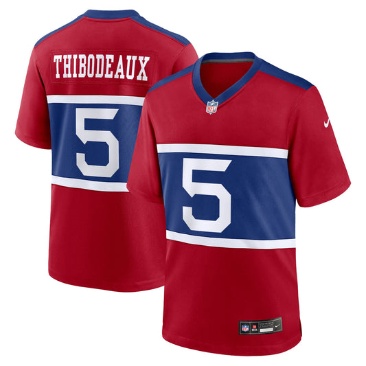 New York Giants Kayvon Thibodeaux Century Red Alternate Player Game Jersey