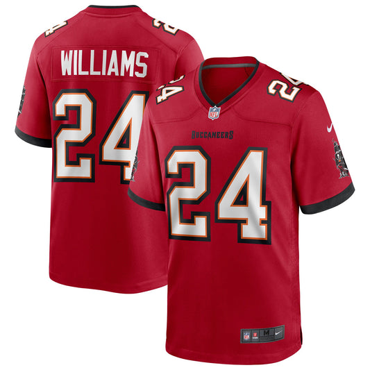 Tampa Bay Buccaneers Cadillac Williams Red Game Retired Player Jersey