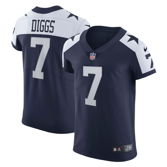 Dallas Cowboys Trevon Diggs Navy Alternate Vapor Elite Jersey