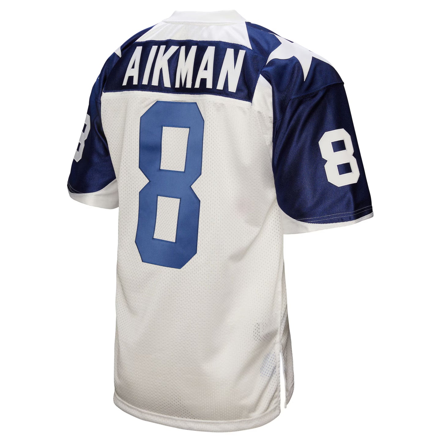 Dallas Cowboys 1994 Troy Aikman Mitchell & Ness White Authentic Throwback Retired Player Jersey