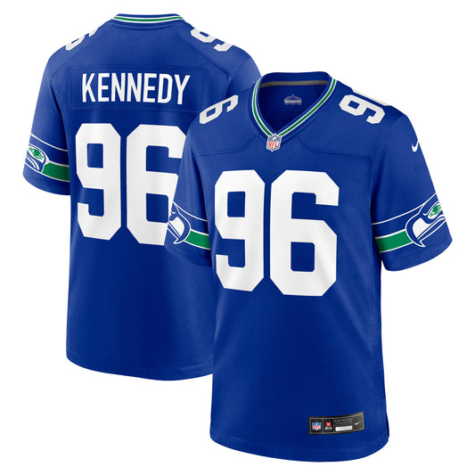 Seattle Seahawks Cortez Kennedy Royal Retired Player Alternate Game Jersey