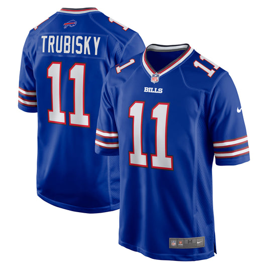 Buffalo Bills Mitchell Trubisky Royal Game Jersey