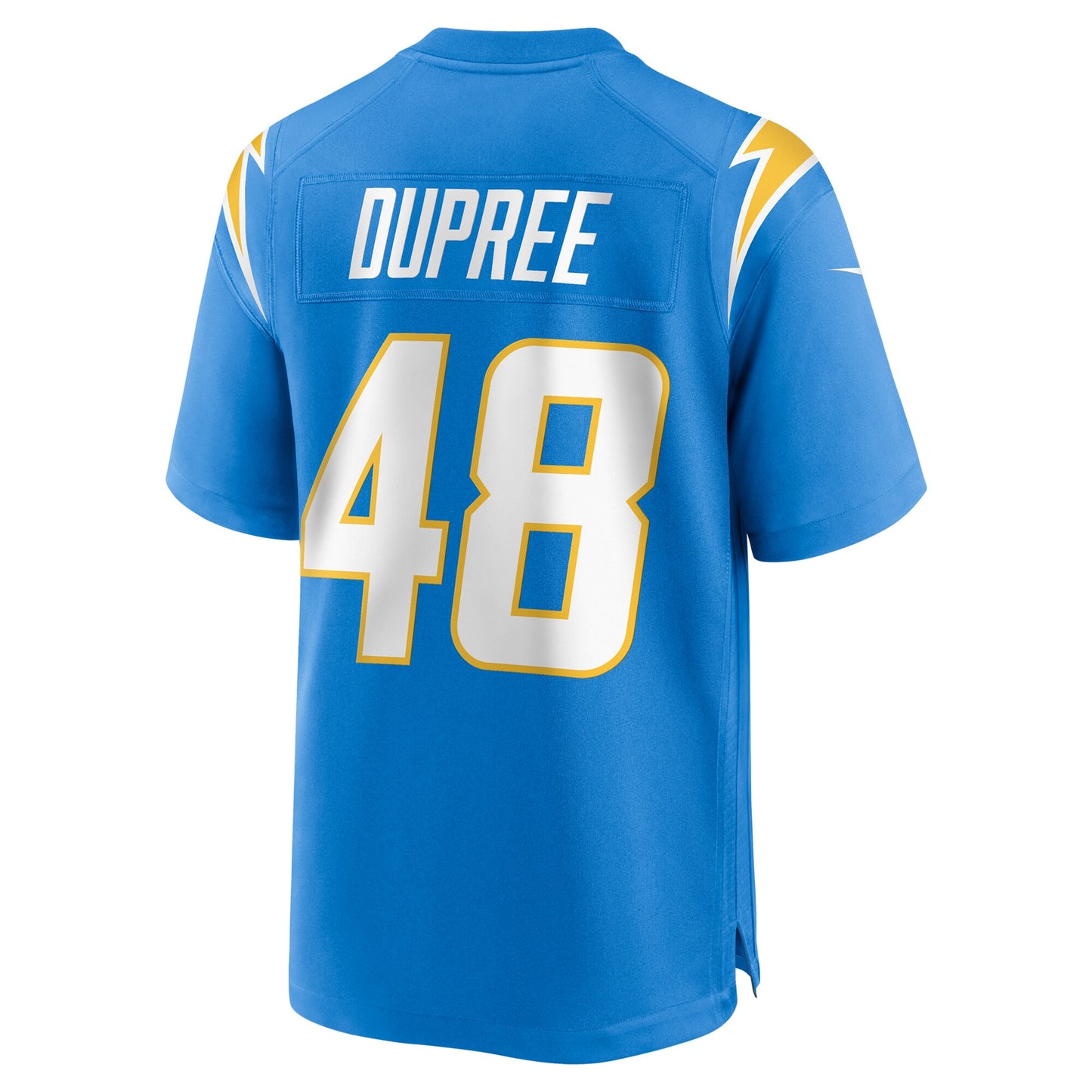 Los Angeles Chargers Bud Dupree Powder Blue Team Game Jersey