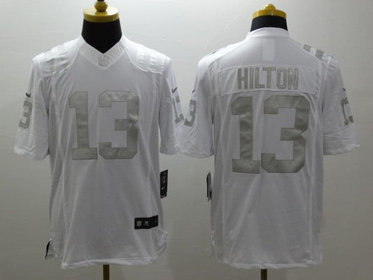 Men's Indianapolis Colts T.Y. Hilton #13 White Game Jersey1