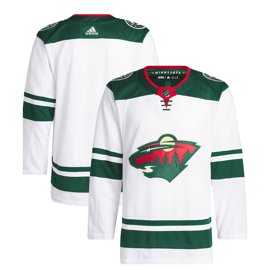 Minnesota Wild   Away Primegreen   Jersey White