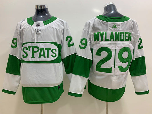 Men's Toronto Maple Leafs William Nylander #29 White Player Game jersey