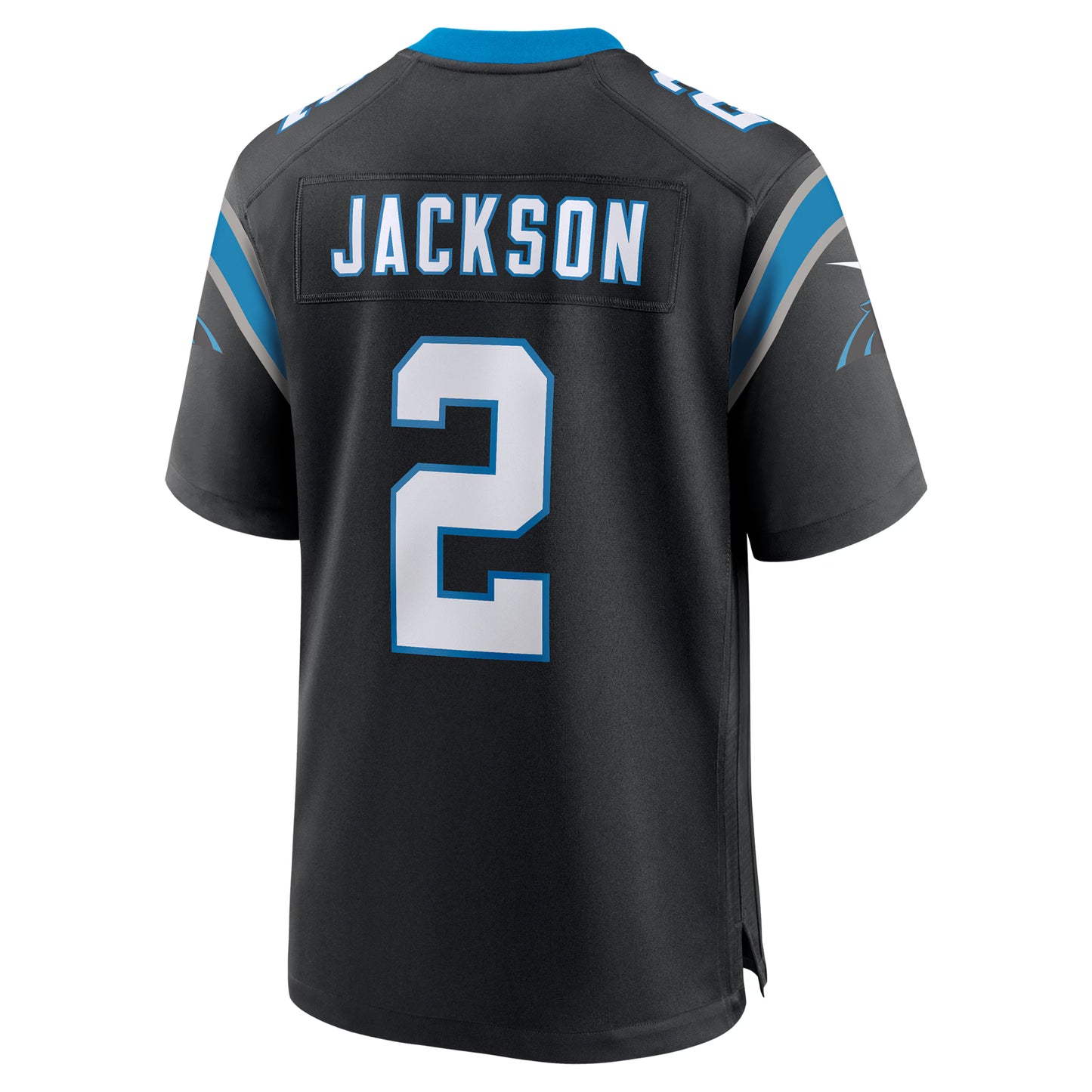 Carolina Panthers Mike Jackson Black Game Jersey