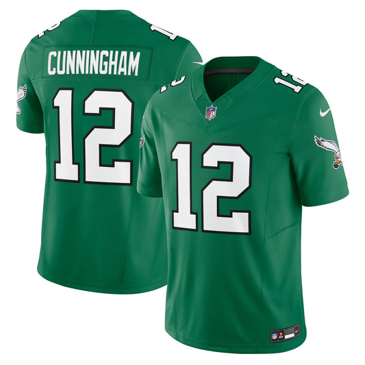 Philadelphia Eagles Randall Cunningham Kelly Green Alternate Vapor F.U.S.E. Limited Jersey