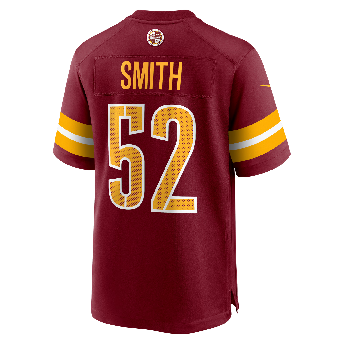 Washington Commanders Preston Smith Burgundy Team Game Jersey