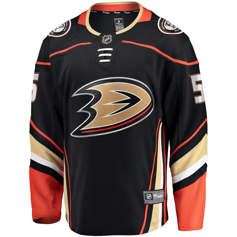 Urho Vaakanainen Anaheim Ducks   Home Premier Breakaway  Jersey - Black