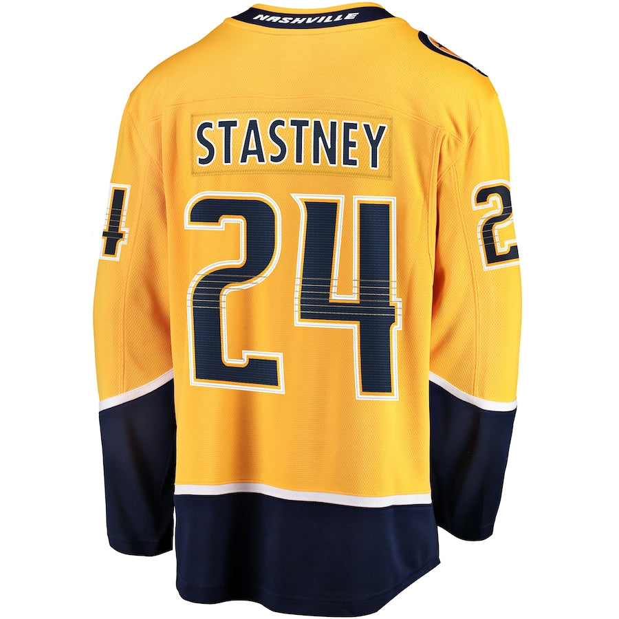 Spencer Stastney Nashville Predators   Premier Breakaway  Jersey - Gold