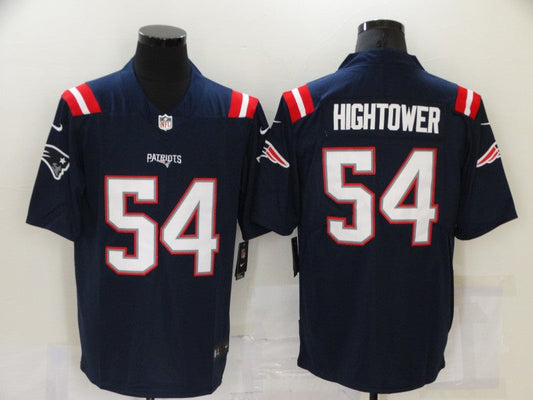 Men's New England Patriots Dont'a Hightower #54 Navy Game Jersey1