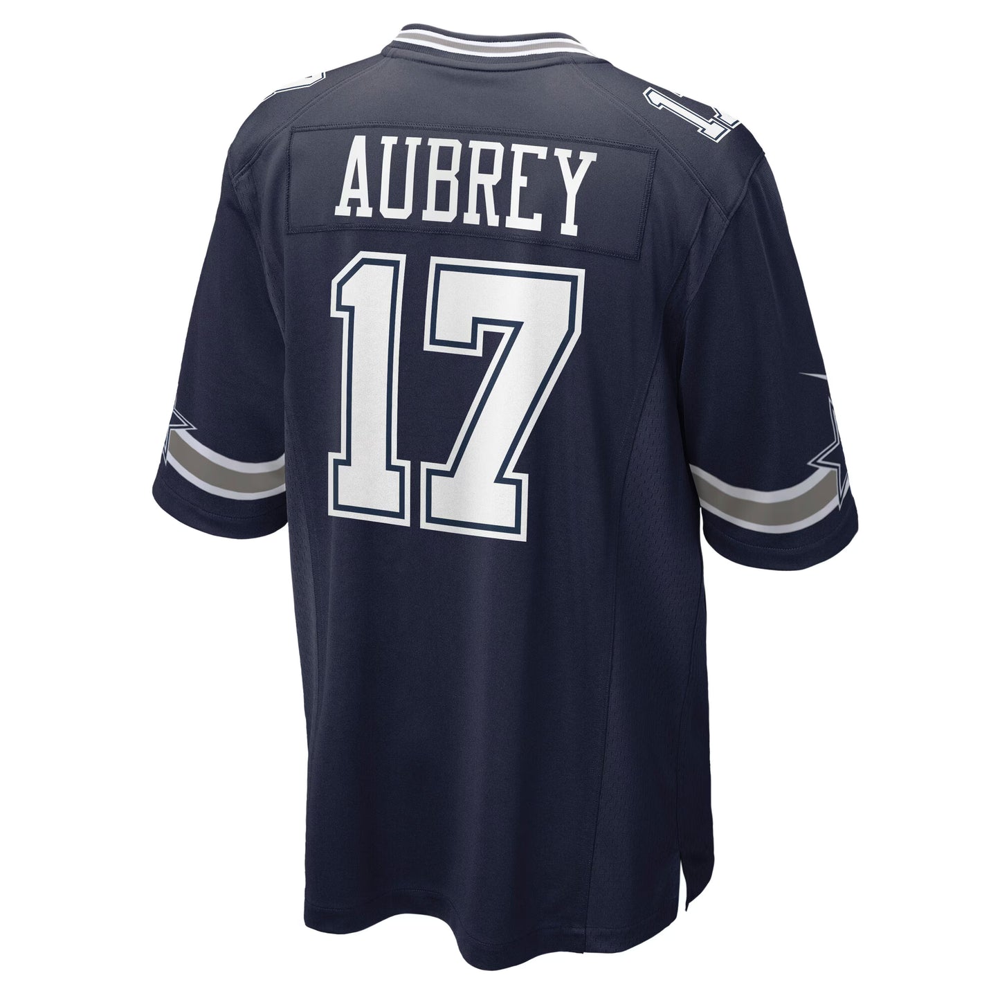 Dallas Cowboys Brandon Aubrey Navy Team Game Jersey