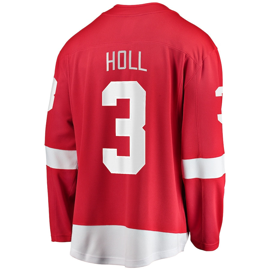 Justin Holl Detroit Red Wings   Home Breakaway Jersey - Red