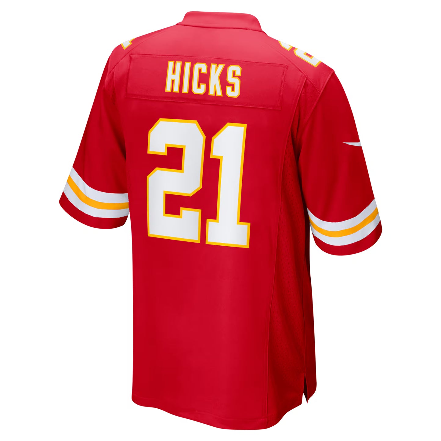 Kansas City Chiefs Jaden Hicks Red Game Jersey