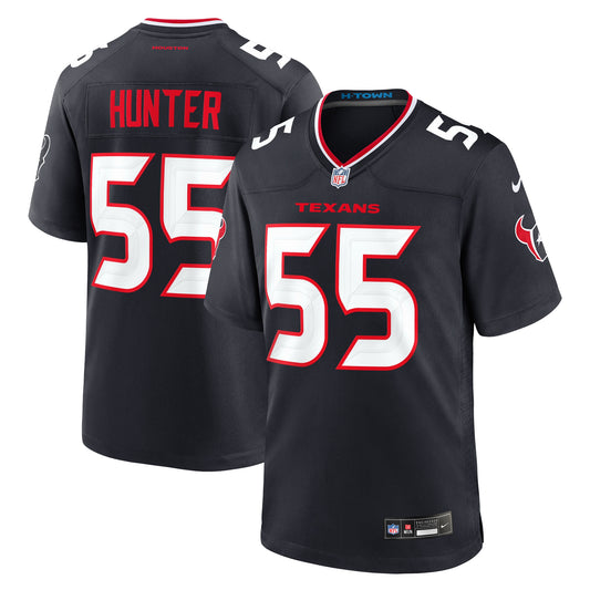 Houston Texans Danielle Hunter Navy Team Game Jersey