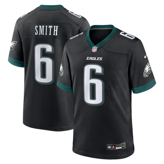 Philadelphia Eagles DeVonta Smith Black Alternate Game Jersey
