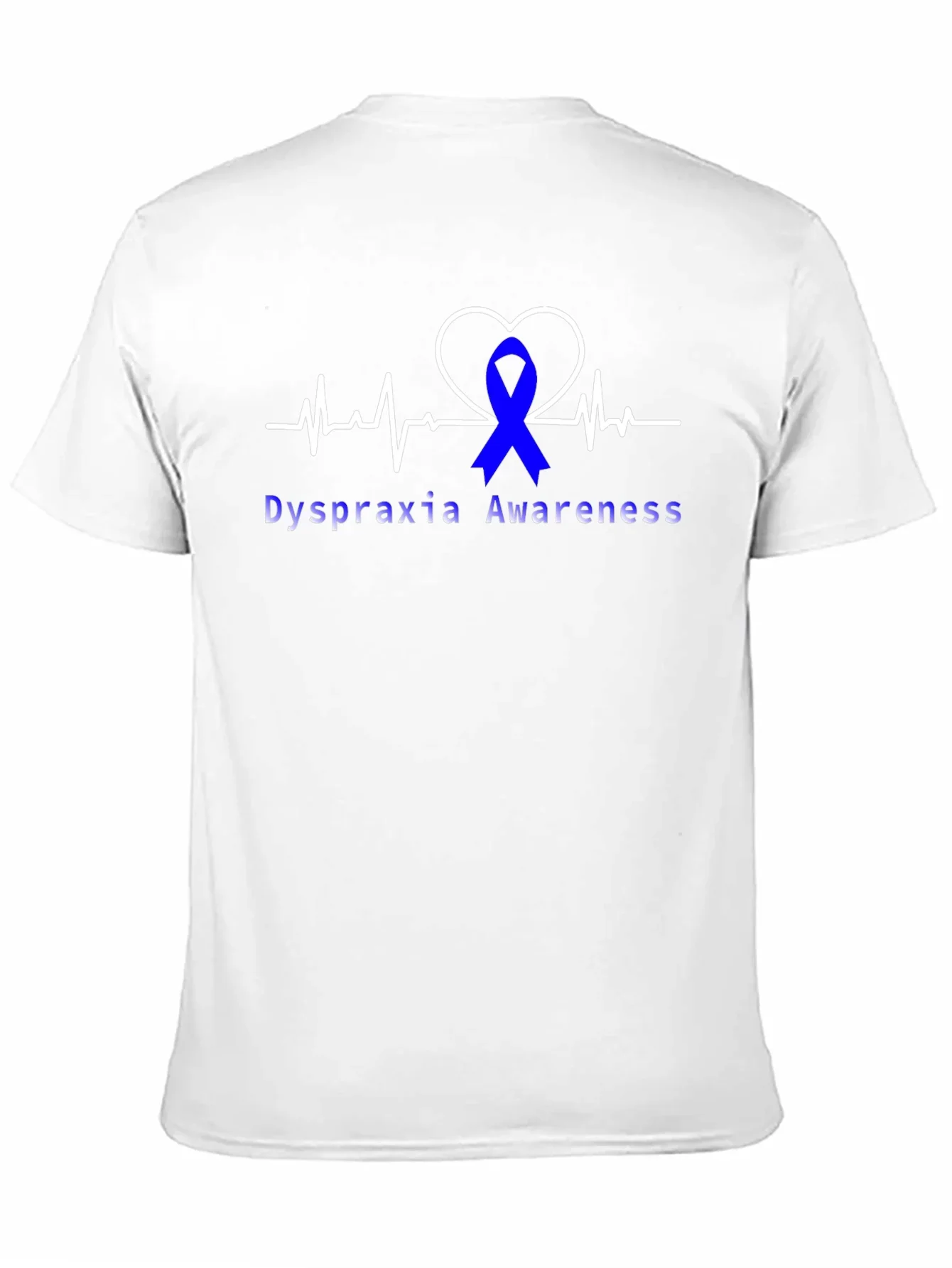 Dyspraxia Awareness Heartbeat T-Shirt