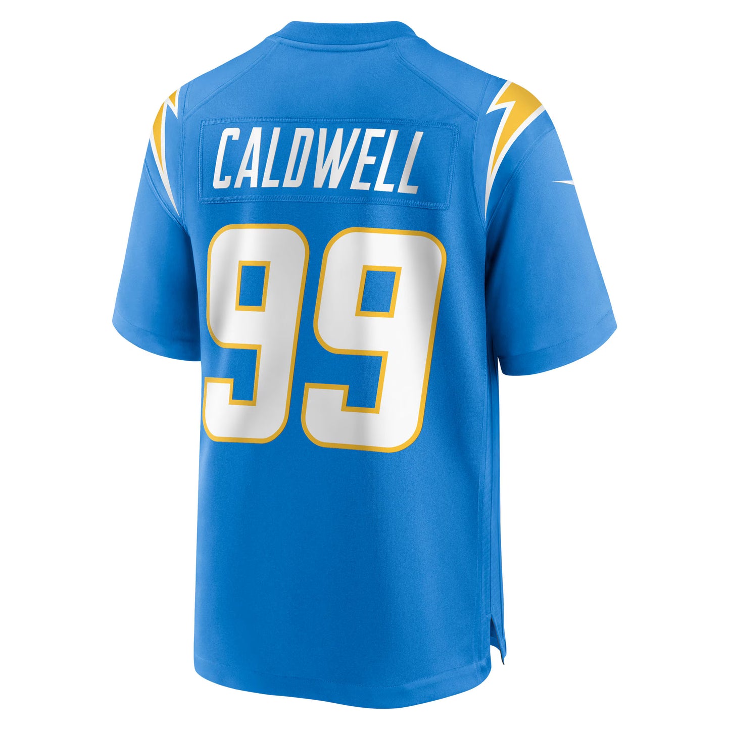 Los Angeles Chargers Jamaree Caldwell Powder Blue Team Game Jersey
