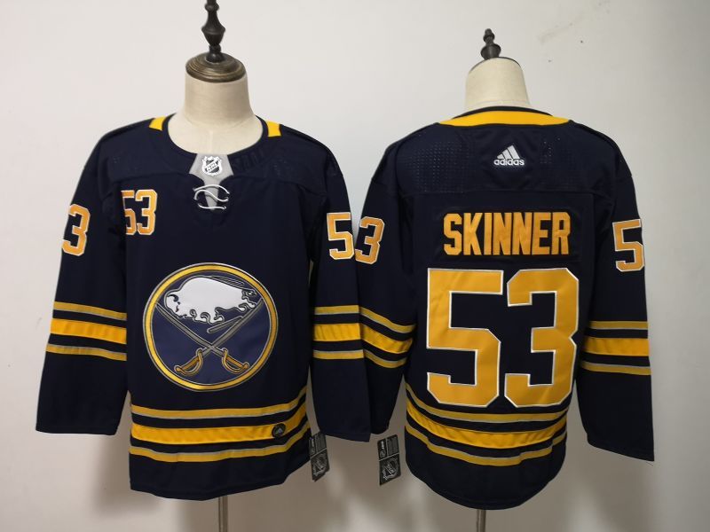 Men's Buffalo Sabres Jeff Skinner #53 Navy Replica Player jersey