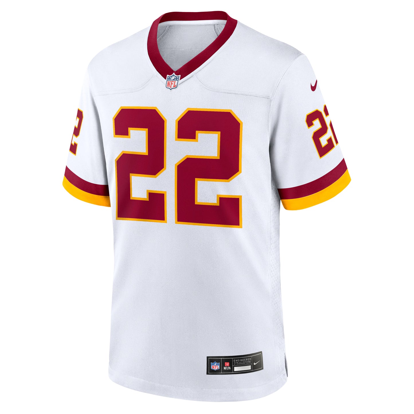 Washington Commanders Jacory Croskey-Merritt White Game Super Bowl Era Jersey