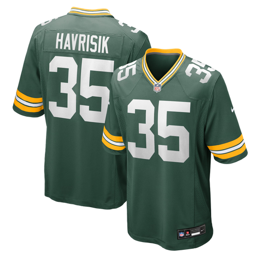 Green Bay Packers Lucas Havrisik Green Team Game Jersey
