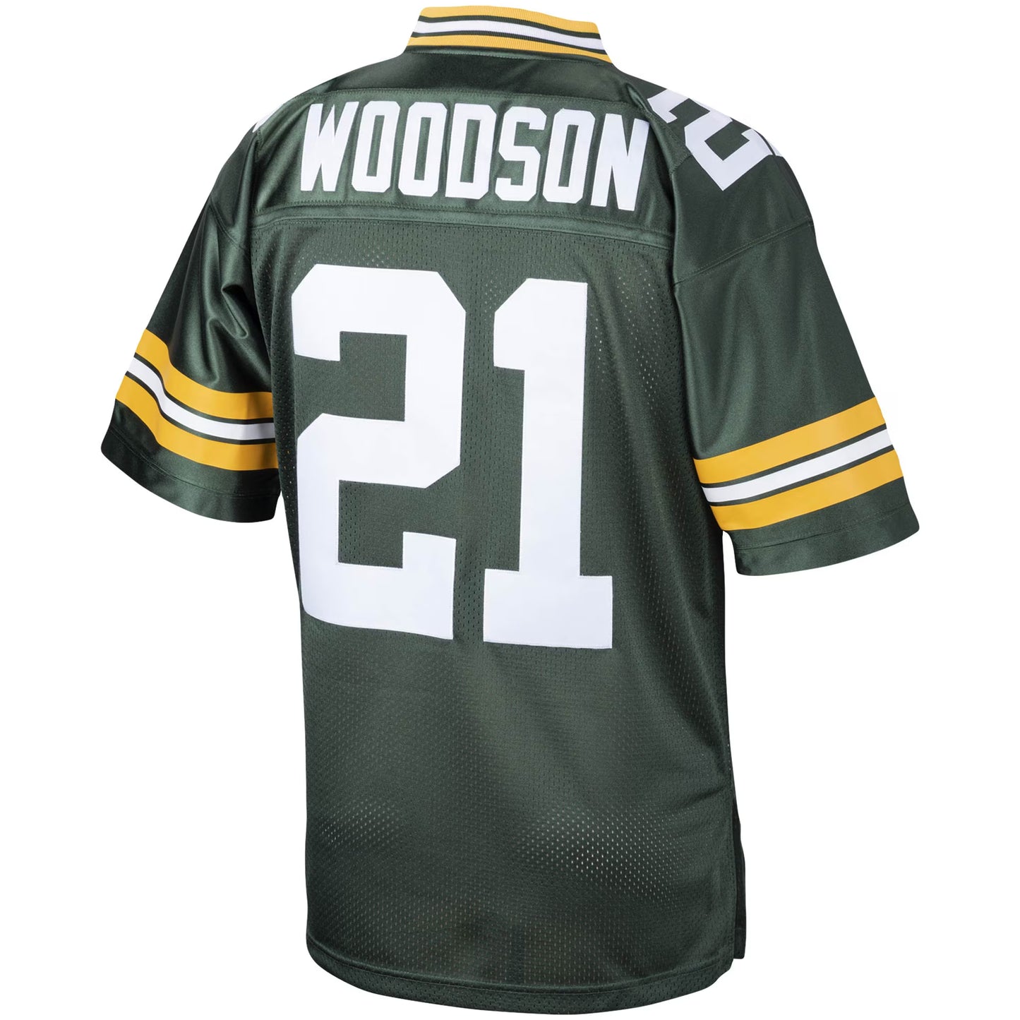 Green Bay Packers 2010 Charles Woodson Mitchell & Ness Green Authentic Throwback Retired Player Jersey