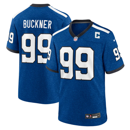 Indianapolis Colts DeForest Buckner Blue Alternate Game Jersey