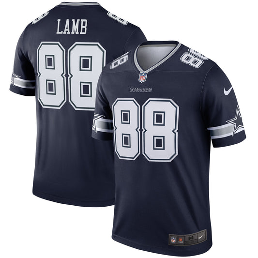 Dallas Cowboys CeeDee Lamb Navy Legend Player Performance Top