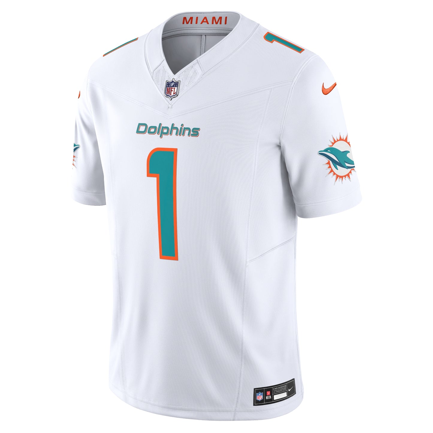 Miami Dolphins Tua Tagovailoa White Vapor F.U.S.E. Limited Jersey