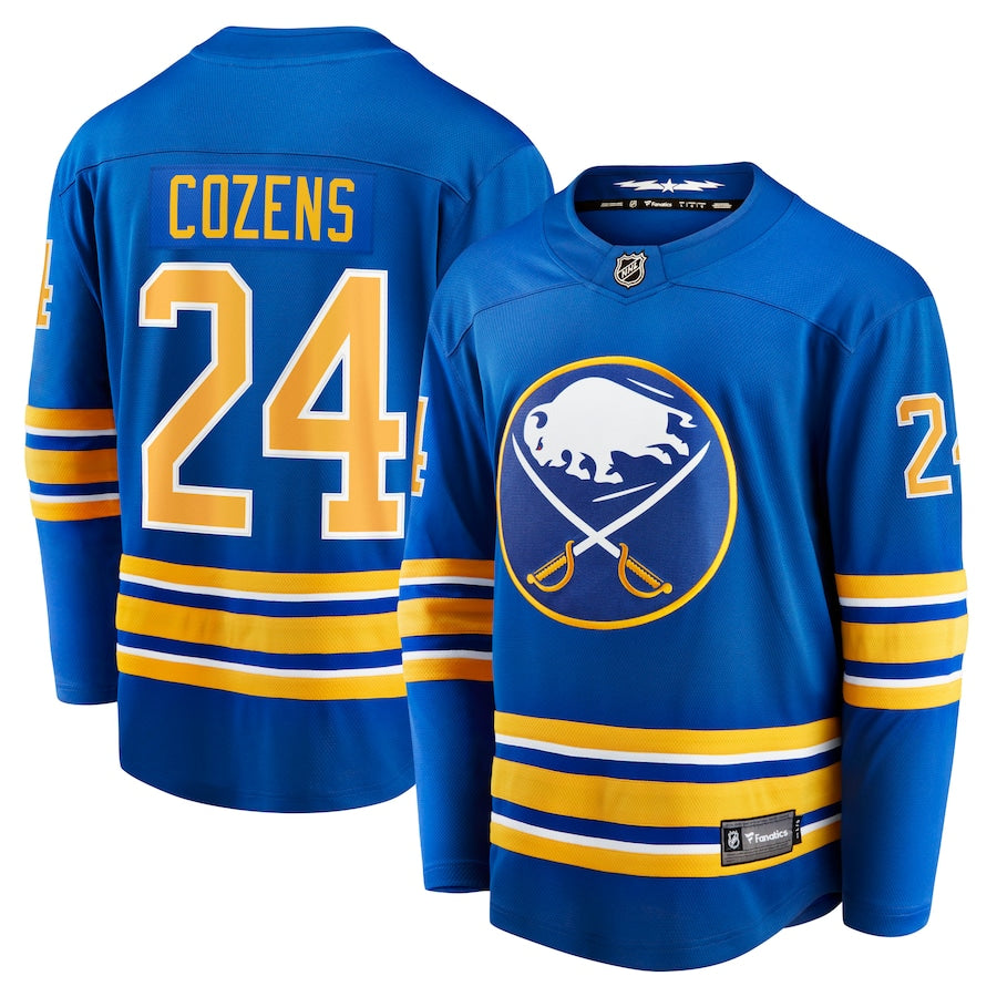 Dylan Cozens Buffalo Sabres   Home Breakaway  Jersey - Royal
