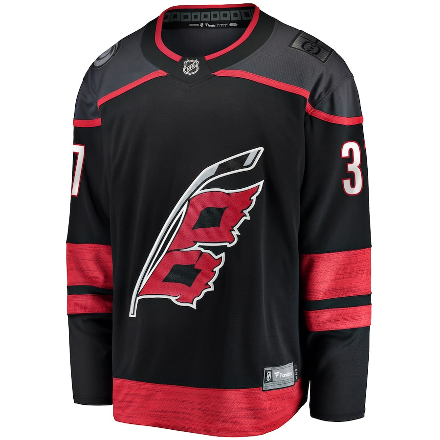 Andrei Svechnikov Carolina Hurricanes   Home Breakaway Jersey - Black