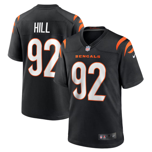 Cincinnati Bengals B.J. Hill Black Game Jersey