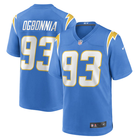 Los Angeles Chargers Otito Ogbonnia Powder Blue Game Player Jersey