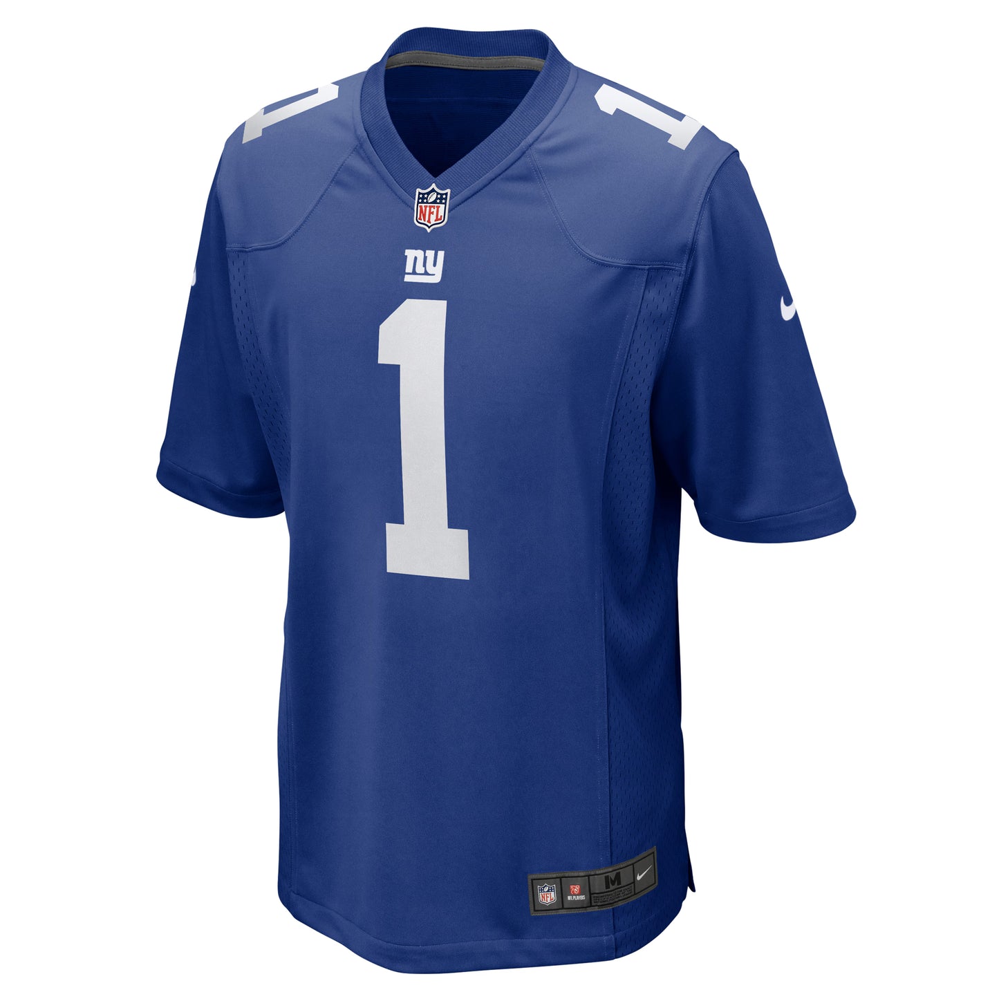 New York Giants Malik Nabers Royal Player Game Jersey